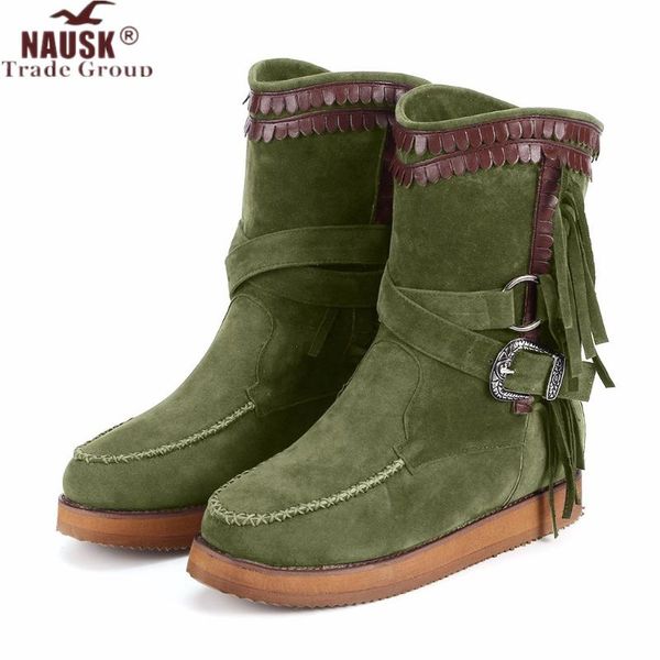 boots shoes women fashion slip-on round toe flock roman retro solid color tassel mid ankle flats botas de mujer, Black
boots shoes women fashion slip-on round toe flock roman retro solid color tassel mid ankle flats botas de mujer, Black