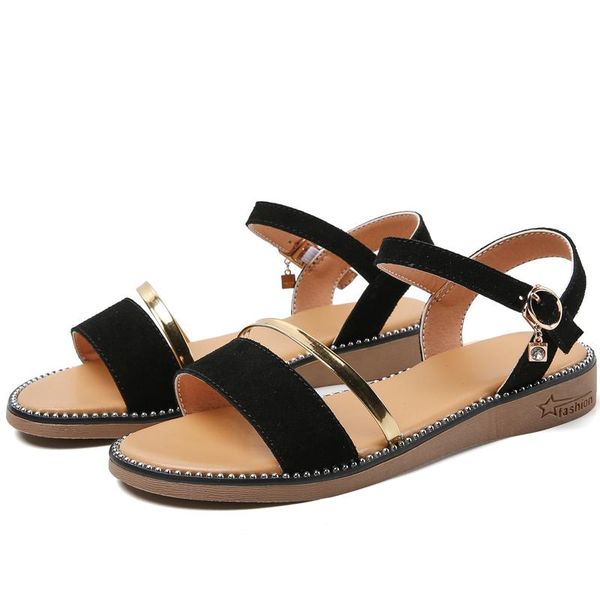 sandals 2021 cow suede women shoes summer bling for women's flat rheinstone diamond ladies, Black
sandals 2021 cow suede women shoes summer bling for women's flat rheinstone diamond ladies, Black