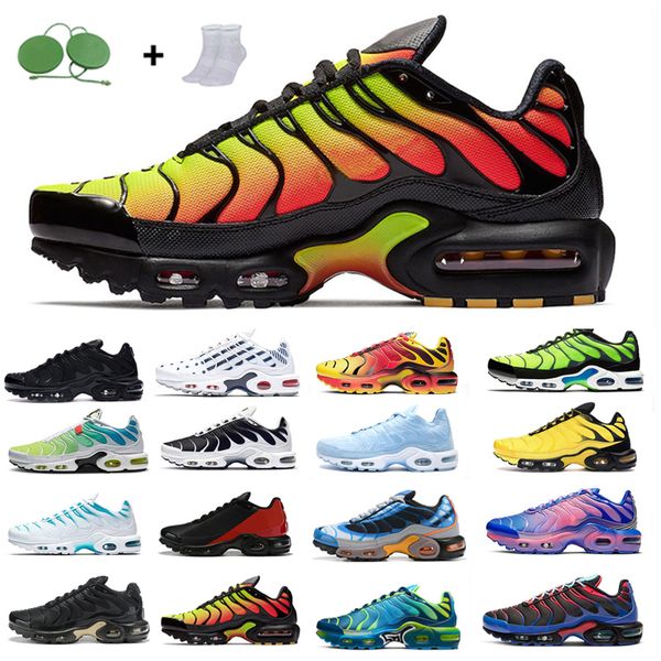 tn plus design triple white mens womens thick-soled running shoes black volt solar red breathable sneakers size 36-45
tn plus design triple white mens womens thick-soled running shoes black volt solar red breathable sneakers size 36-45