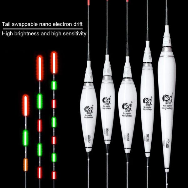 fishing accessories electronic float led light night luminous buoy bobber highly sensitive fish bite
fishing accessories electronic float led light night luminous buoy bobber highly sensitive fish bite