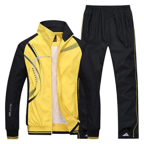 gym clothing yoga tracksuit men 2 pieces set 2021 men's sportswear spring autumn jacket+pants outfits fashion slim track suit mens, White;black
gym clothing yoga tracksuit men 2 pieces set 2021 men's sportswear spring autumn jacket+pants outfits fashion slim track suit mens, White;black