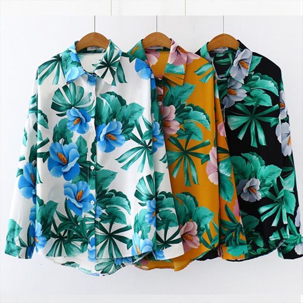 plus size hawaii 3colors women shirts beach style flower printing summer casual long sleeve loose shirt blusas, White
plus size hawaii 3colors women shirts beach style flower printing summer casual long sleeve loose shirt blusas, White