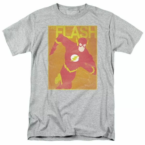 The Flash Simple Flash Poster T Shirt Mens Licensed DC Comics Tee Sport Gray, White;black
The Flash Simple Flash Poster T Shirt Mens Licensed DC Comics Tee Sport Gray, White;black