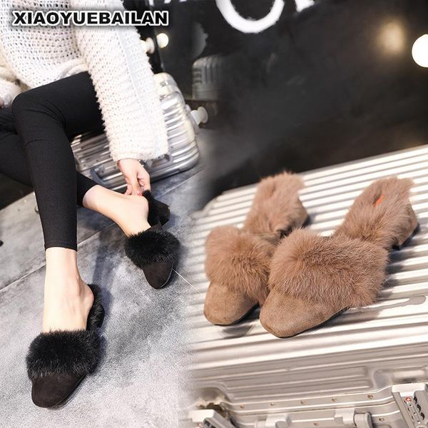 slippers women hair and are worn outside the tide2021 autumn winter shoes semi baotou warm9.12, Black
slippers women hair and are worn outside the tide2021 autumn winter shoes semi baotou warm9.12, Black