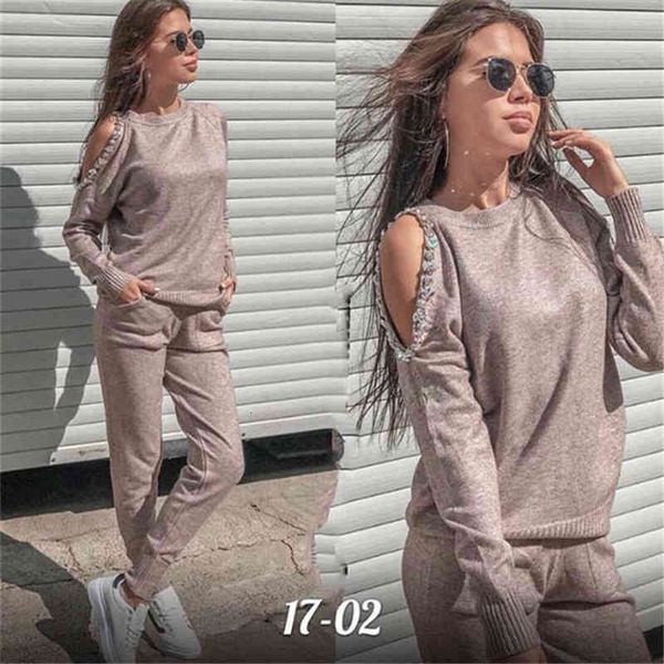 women's pants & capris women sweater suit and sets fashion casual 2pcs track diamond shoulder knitted trousers+jumper costume clothing, Black;white
women's pants & capris women sweater suit and sets fashion casual 2pcs track diamond shoulder knitted trousers+jumper costume clothing, Black;white