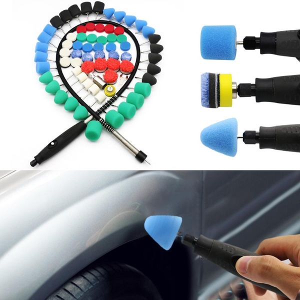 care products mini polishing machine car beauty detailing polisher extention tools kit for rotary with extension pads
care products mini polishing machine car beauty detailing polisher extention tools kit for rotary with extension pads