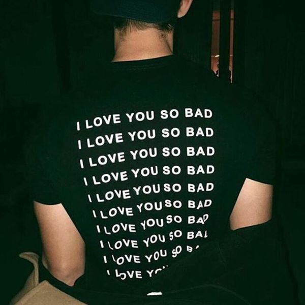 tee i love you so women t shirts bad men 100% cotton letter print funny casual summer style tees, White
tee i love you so women t shirts bad men 100% cotton letter print funny casual summer style tees, White