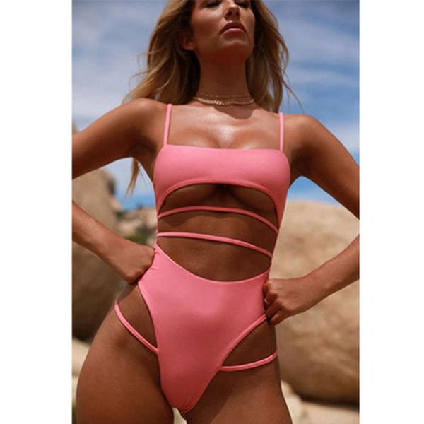 one-piece suits european and american style swimsuit women pure color strappy bikini women's
one-piece suits european and american style swimsuit women pure color strappy bikini women's