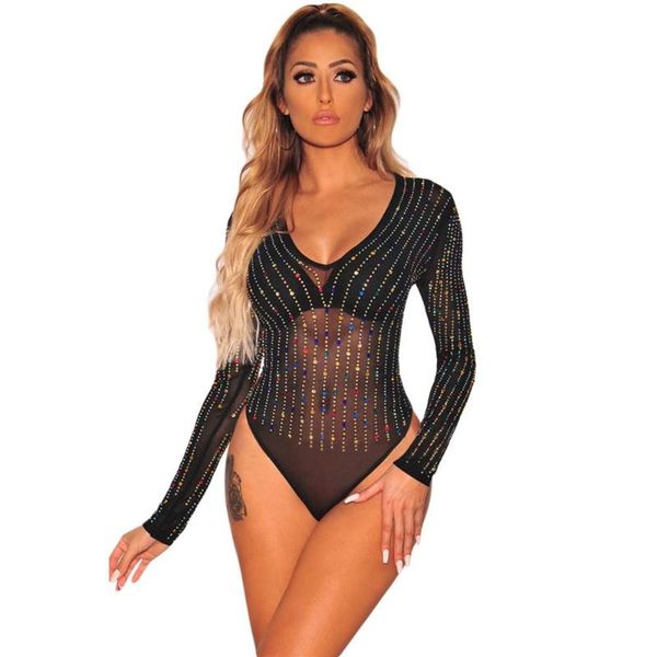 inlaid mesh seamless bodysuit women long sleeve jumpsuit girls summer playsuit lady slim 2021 party women's jumpsuits & rompers, Black;white
inlaid mesh seamless bodysuit women long sleeve jumpsuit girls summer playsuit lady slim 2021 party women's jumpsuits & rompers, Black;white