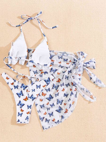 micro print swimsuit female swimwear women three-pieces bikini set with sarong bather bathing suit swimby air
micro print swimsuit female swimwear women three-pieces bikini set with sarong bather bathing suit swimby air