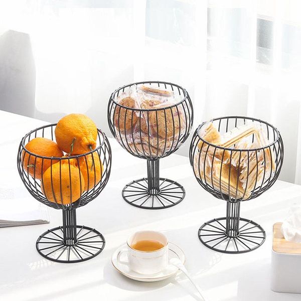 storage baskets nordic creative wrought iron wine glass shape fruit basket drain multi-function simple household decoration
storage baskets nordic creative wrought iron wine glass shape fruit basket drain multi-function simple household decoration