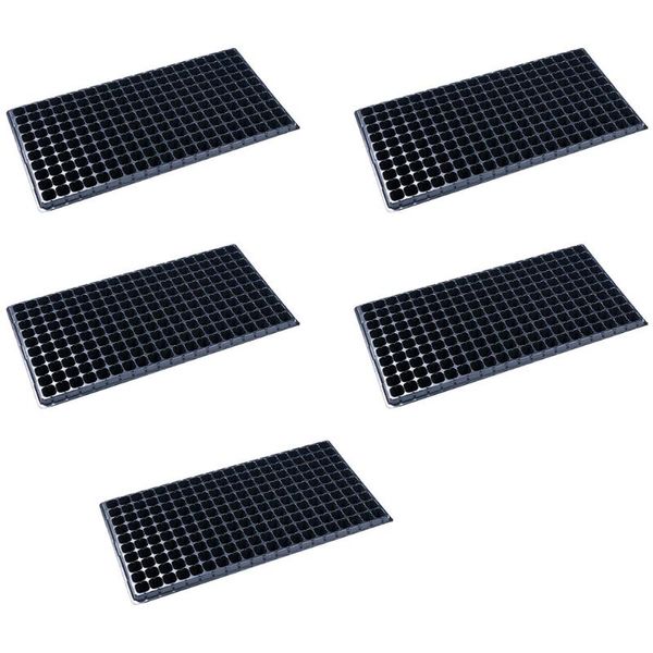 5pcs 200 hole cells seedling starter tray extra strength seed germination plant flower pots nursery grow box propagation garden planters &
5pcs 200 hole cells seedling starter tray extra strength seed germination plant flower pots nursery grow box propagation garden planters &