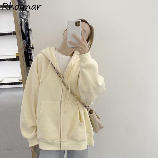 women's jackets basic women solid hooded korean style full sleeve zipper 7 colors spring cozy preppy arrive lazy tender all match, Black;brown
women's jackets basic women solid hooded korean style full sleeve zipper 7 colors spring cozy preppy arrive lazy tender all match, Black;brown