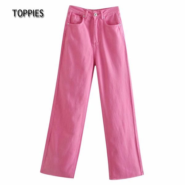 ies fashion long jeans rose pink straight denim pants high waist woman trousers streetwear 210412, Blue
ies fashion long jeans rose pink straight denim pants high waist woman trousers streetwear 210412, Blue