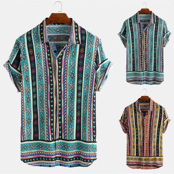 men's casual shirts beach shirt geometric pattern buttons lapel short sleeve male ethnic style loose hawaiian for party, White;black
men's casual shirts beach shirt geometric pattern buttons lapel short sleeve male ethnic style loose hawaiian for party, White;black