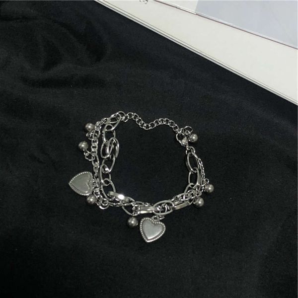 ,bracelet japan and south korea harajuku wind ins net red love double-layer titanium steel bracelet hong kong style street lovers hip-hop fa, Golden;silver
,bracelet japan and south korea harajuku wind ins net red love double-layer titanium steel bracelet hong kong style street lovers hip-hop fa, Golden;silver