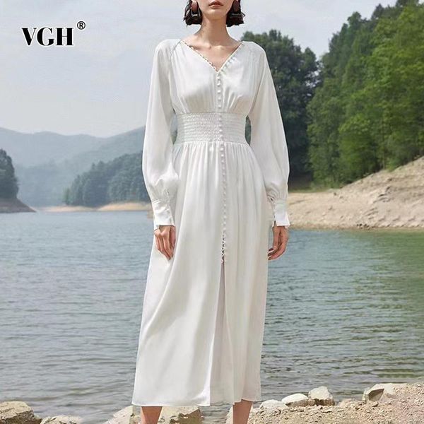 white elegant dress for women v neck lantern long sleeve high waist split casual dresses female 2021 spring fashion clothing, Black;gray
white elegant dress for women v neck lantern long sleeve high waist split casual dresses female 2021 spring fashion clothing, Black;gray