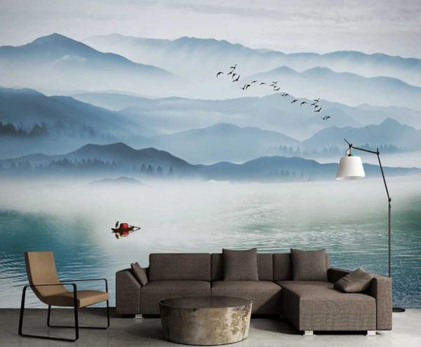 lcustom mural wallpaper 3d chinese simple artistic conception ink landscape bedroom sofa background decorative painting wallpapers
lcustom mural wallpaper 3d chinese simple artistic conception ink landscape bedroom sofa background decorative painting wallpapers