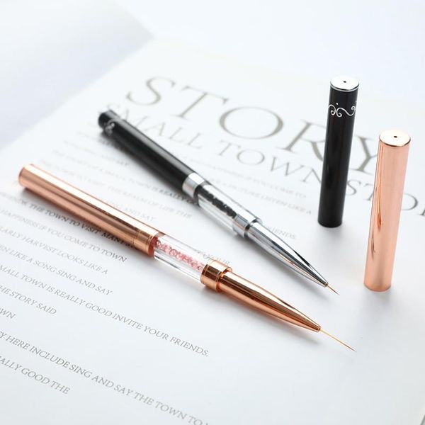 nail art kits black double head crystal handle 9mm&11mm drawing brush liner painting pen gel polish manicure tools
nail art kits black double head crystal handle 9mm&11mm drawing brush liner painting pen gel polish manicure tools