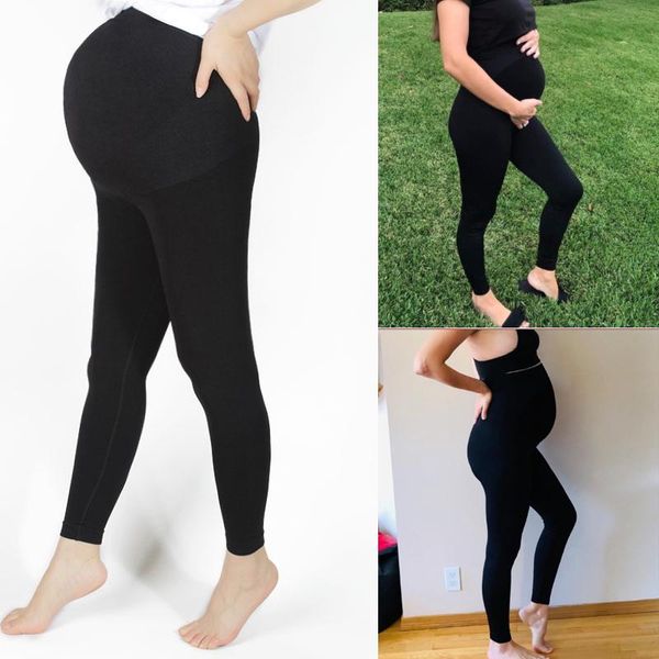 women's leggings women maternity seamless over the belly compression with pregnancy support stretch band breathable clothes for pregnan, Black
women's leggings women maternity seamless over the belly compression with pregnancy support stretch band breathable clothes for pregnan, Black