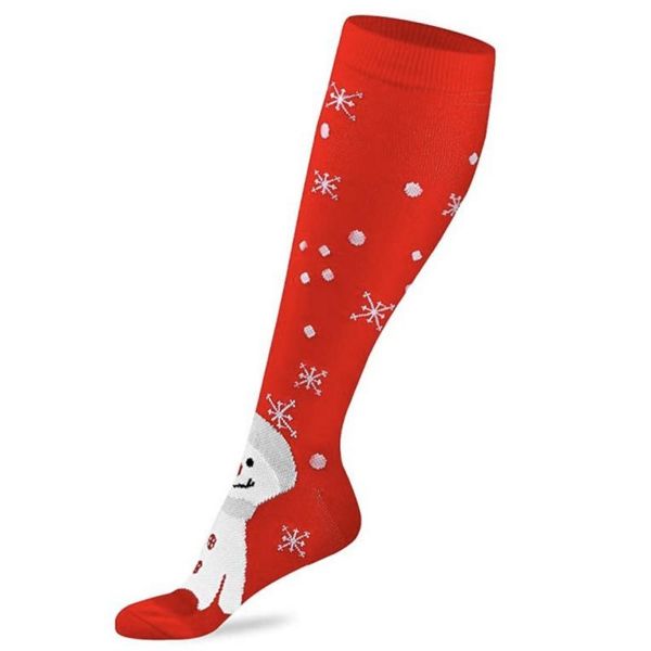 sports socks 1 pair casual christmas style calf stocking elastic compression long for cycling running football and basketball, Black
sports socks 1 pair casual christmas style calf stocking elastic compression long for cycling running football and basketball, Black
