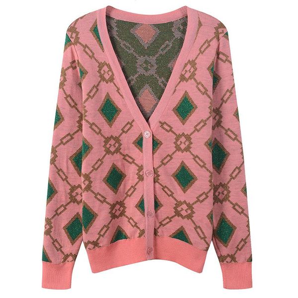women's sweaters 2021 winter fashion pink plaid sweater cardigans women runway designer long sleeve female christmas party sweet clothi, White;black
women's sweaters 2021 winter fashion pink plaid sweater cardigans women runway designer long sleeve female christmas party sweet clothi, White;black