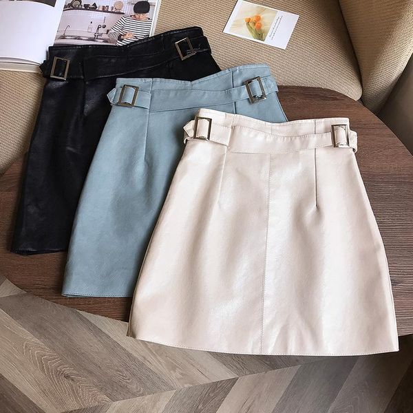 skirts women skirt leather a-line faux waist belt solid white blue black empire korean style woman clothes fall
skirts women skirt leather a-line faux waist belt solid white blue black empire korean style woman clothes fall