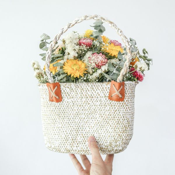 country style handmade bamboo basket real preserved dried flower bouquet rose daisy eucalyptus floral arrangement home art decor
country style handmade bamboo basket real preserved dried flower bouquet rose daisy eucalyptus floral arrangement home art decor