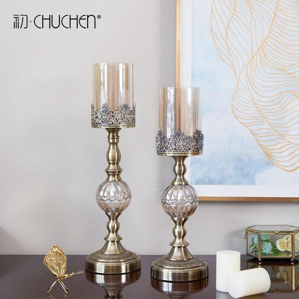 european candlestick ornaments retro metal iron art crystal glass romantic candlelight dinner table decorations candle holders
european candlestick ornaments retro metal iron art crystal glass romantic candlelight dinner table decorations candle holders