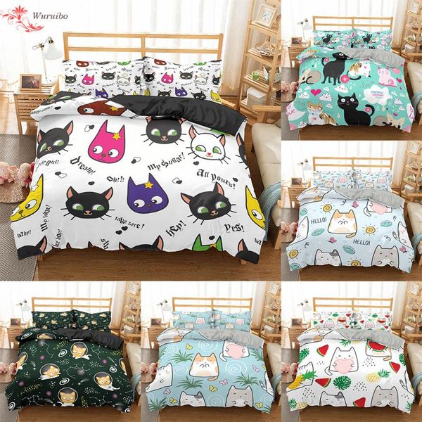bedding sets animal cats single double bed cover 90/135/150 girls kids duvet set comforter 2/3pcs king quilt
bedding sets animal cats single double bed cover 90/135/150 girls kids duvet set comforter 2/3pcs king quilt