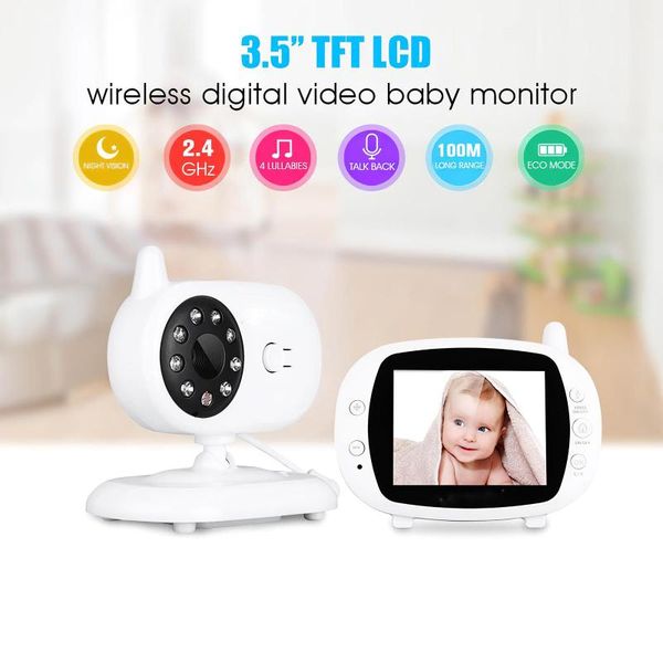 2.4ghz wireless digital 3.5 inch video color baby monitor high resolution vision temperature monitoring mini cameras
2.4ghz wireless digital 3.5 inch video color baby monitor high resolution vision temperature monitoring mini cameras