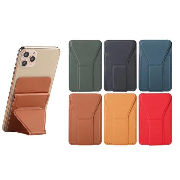 card holders mobile phone back pocket holder wallet support desk mount bracket non-slip stick adhesive, Brown;gray
card holders mobile phone back pocket holder wallet support desk mount bracket non-slip stick adhesive, Brown;gray