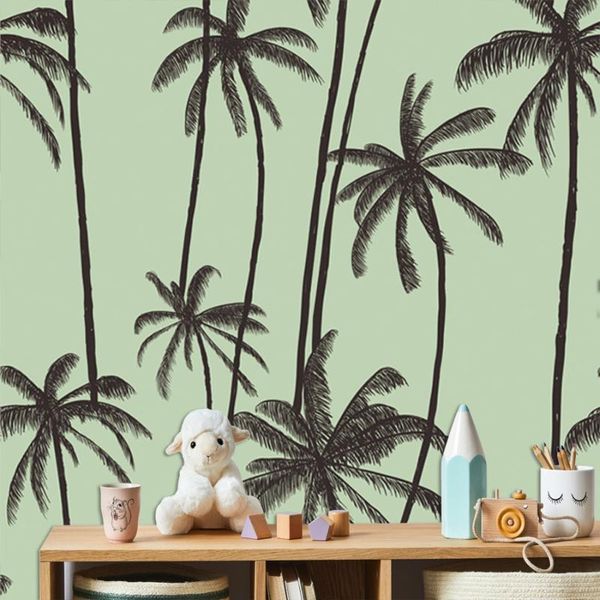 wallpapers custom gree palm trees po walls papers home decor bedroom furniture removable 3d for living bed room murals rolls
wallpapers custom gree palm trees po walls papers home decor bedroom furniture removable 3d for living bed room murals rolls
