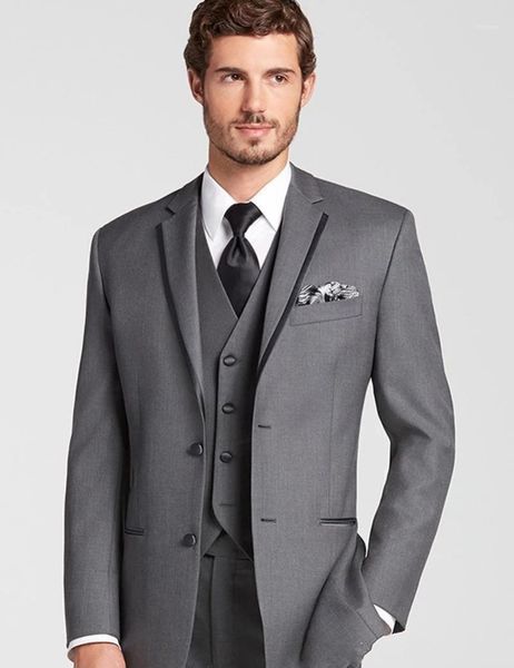 men's suits & blazers custom made classic dark grey men slim fit three pieces business party tuxedo groom wedding design fashion male s, White;black
men's suits & blazers custom made classic dark grey men slim fit three pieces business party tuxedo groom wedding design fashion male s, White;black