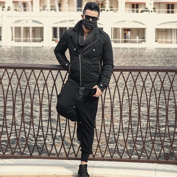 men's zipper winter et, motorcycle driver's thick warm coat, leisure, busins, m-2xl, Black
men's zipper winter et, motorcycle driver's thick warm coat, leisure, busins, m-2xl, Black