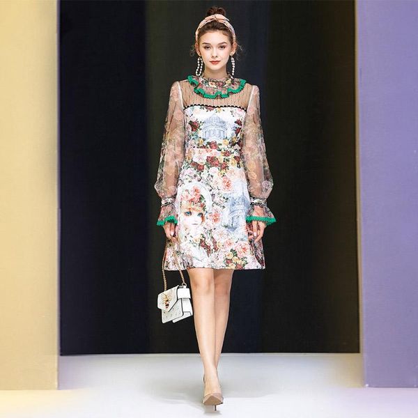 casual dresses 2021 spring women's jacquard satin with mesh nail beads water soluble lace long sleeve fashion print dress, Black;gray
casual dresses 2021 spring women's jacquard satin with mesh nail beads water soluble lace long sleeve fashion print dress, Black;gray