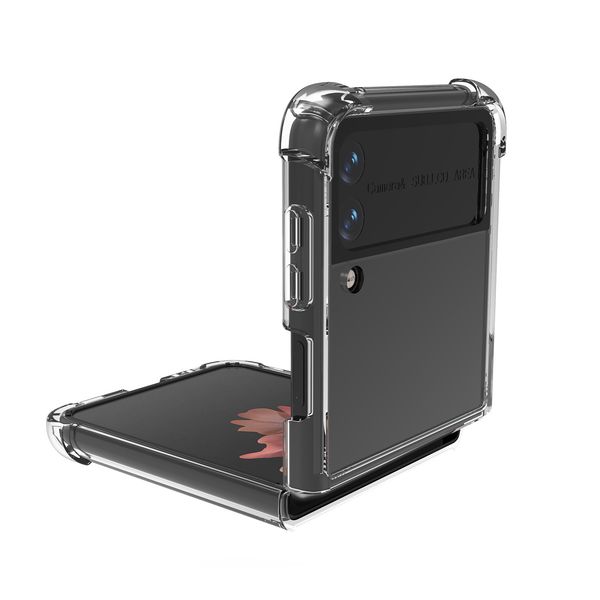 shockproof soft phone cases for samsung z flip 3 1.5mm thickness airbag acrylic tpu+pc
shockproof soft phone cases for samsung z flip 3 1.5mm thickness airbag acrylic tpu+pc