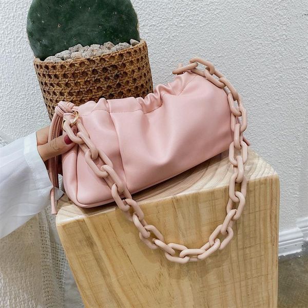 folded small bag for women 2021 summer fashion korean one-shoulder trend versatile pure color cloud diagonal cross sac totes
folded small bag for women 2021 summer fashion korean one-shoulder trend versatile pure color cloud diagonal cross sac totes