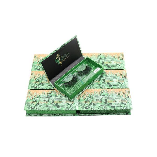 false eyelashes green dollar gold drips eyelash packaging boxes wholesale 100% mink lashes custom lashbox with logo lash tray
false eyelashes green dollar gold drips eyelash packaging boxes wholesale 100% mink lashes custom lashbox with logo lash tray
