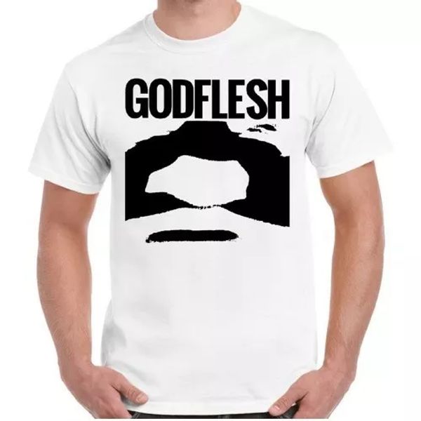 godflesh godflesh ep 80s industrial metal pitchshifter retro t shirt 155, White;black
godflesh godflesh ep 80s industrial metal pitchshifter retro t shirt 155, White;black