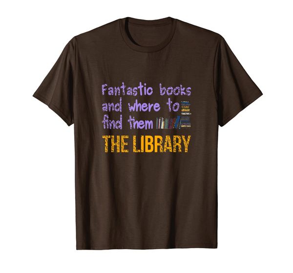 Fantastic books and where to find them the library T-Shirt, Mainly pictures
Fantastic books and where to find them the library T-Shirt, Mainly pictures