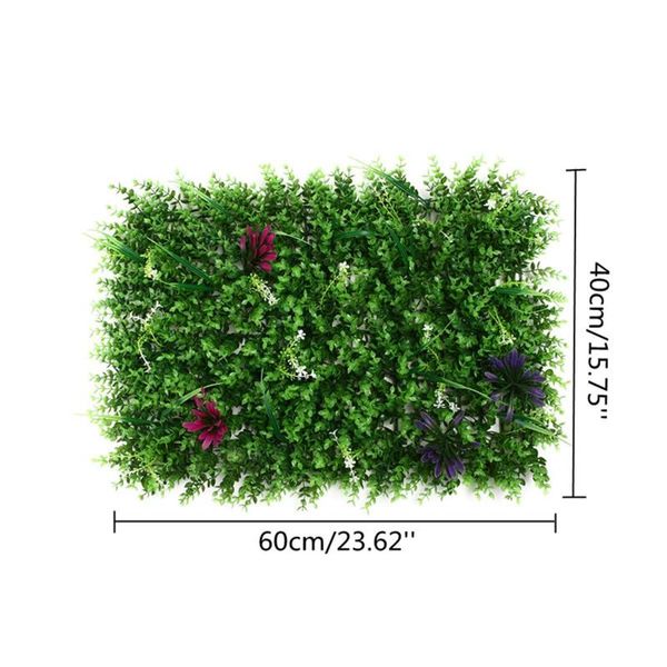 decorative flowers & wreaths artificial plants flower grass wall panel wedding party decoration simulation lawn diy background decor 40x60cm
decorative flowers & wreaths artificial plants flower grass wall panel wedding party decoration simulation lawn diy background decor 40x60cm
