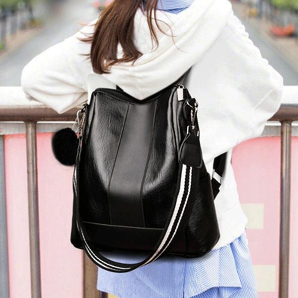 anti-theft fashion lady bag women chic trendy 2021 hight quality leather backpacks female large capacity double shoulder bags backpack style
anti-theft fashion lady bag women chic trendy 2021 hight quality leather backpacks female large capacity double shoulder bags backpack style