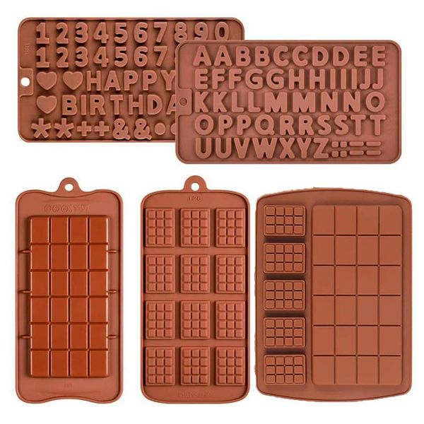 baking moulds cream cake chocolate mold diy decorating tools candy protein and energy bar molds