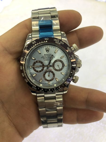 with original box wristwatches sapphire 40mm 116509 automatic mechanical mens men's watch watches no chronograph black dial, Slivery;brown
with original box wristwatches sapphire 40mm 116509 automatic mechanical mens men's watch watches no chronograph black dial, Slivery;brown