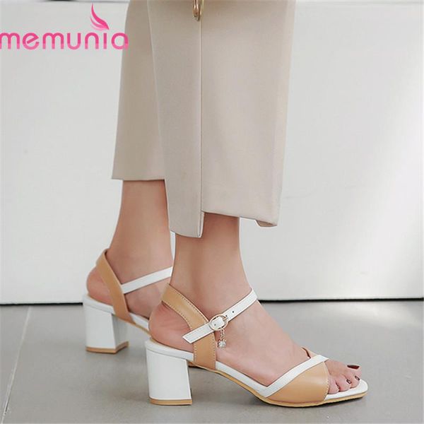 dress shoes memunia 2021 arrival women sandals pu mixed colors summer buckle high heels fashion party woman, Black
dress shoes memunia 2021 arrival women sandals pu mixed colors summer buckle high heels fashion party woman, Black