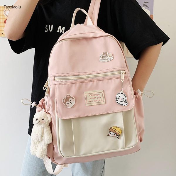 backpack classic fashion women bag female kawaii cute waterproof travel big for girls rucksack black bookbag schoolbag mochila
backpack classic fashion women bag female kawaii cute waterproof travel big for girls rucksack black bookbag schoolbag mochila