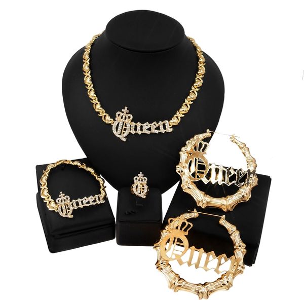 yulaili exquisite 18k gold necklace clover jewelry classic pop style cute women wholesale beautiful and noble artificial jewellery set x0133, Black
yulaili exquisite 18k gold necklace clover jewelry classic pop style cute women wholesale beautiful and noble artificial jewellery set x0133, Black