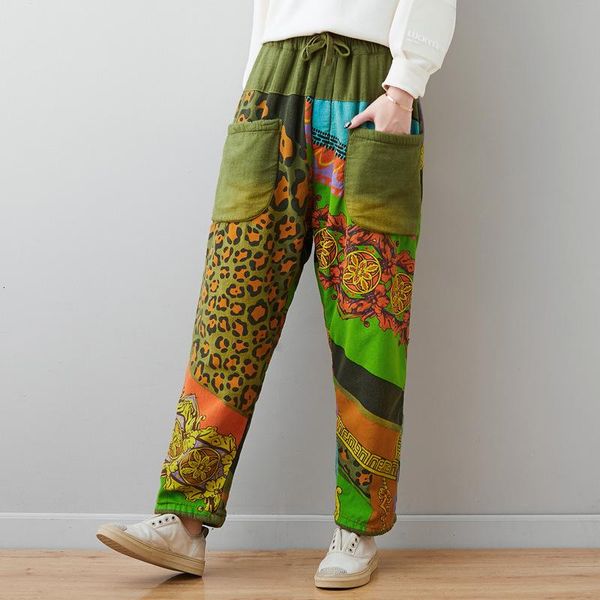 women's pants & capris thick fleece harem ladies vintage elastic waist printed boho hippie trousers baggy warm velvet cotton drawstring, Black;white
women's pants & capris thick fleece harem ladies vintage elastic waist printed boho hippie trousers baggy warm velvet cotton drawstring, Black;white
