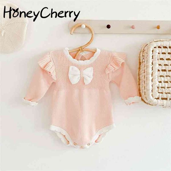 autumn and winter baby girl bow long-sleeved sweater suit bodysuit crawling clothes 210702, Blue
autumn and winter baby girl bow long-sleeved sweater suit bodysuit crawling clothes 210702, Blue